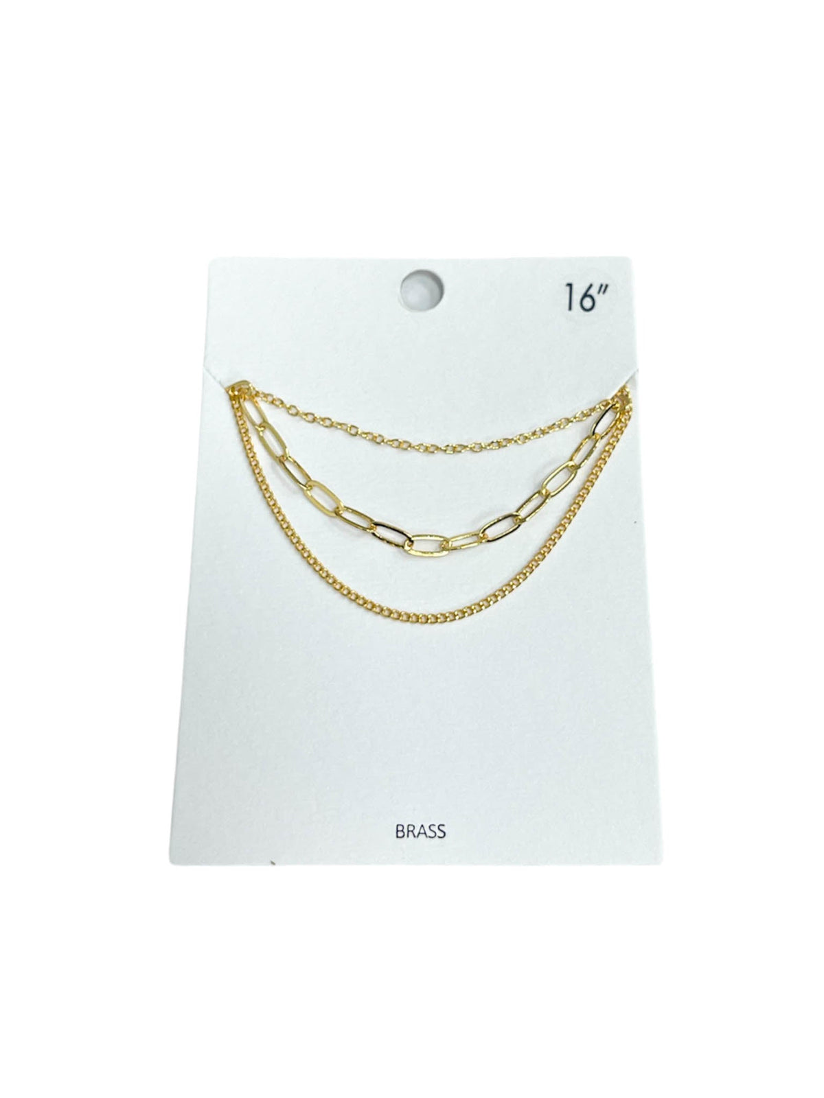 Little Gold Layered Necklace