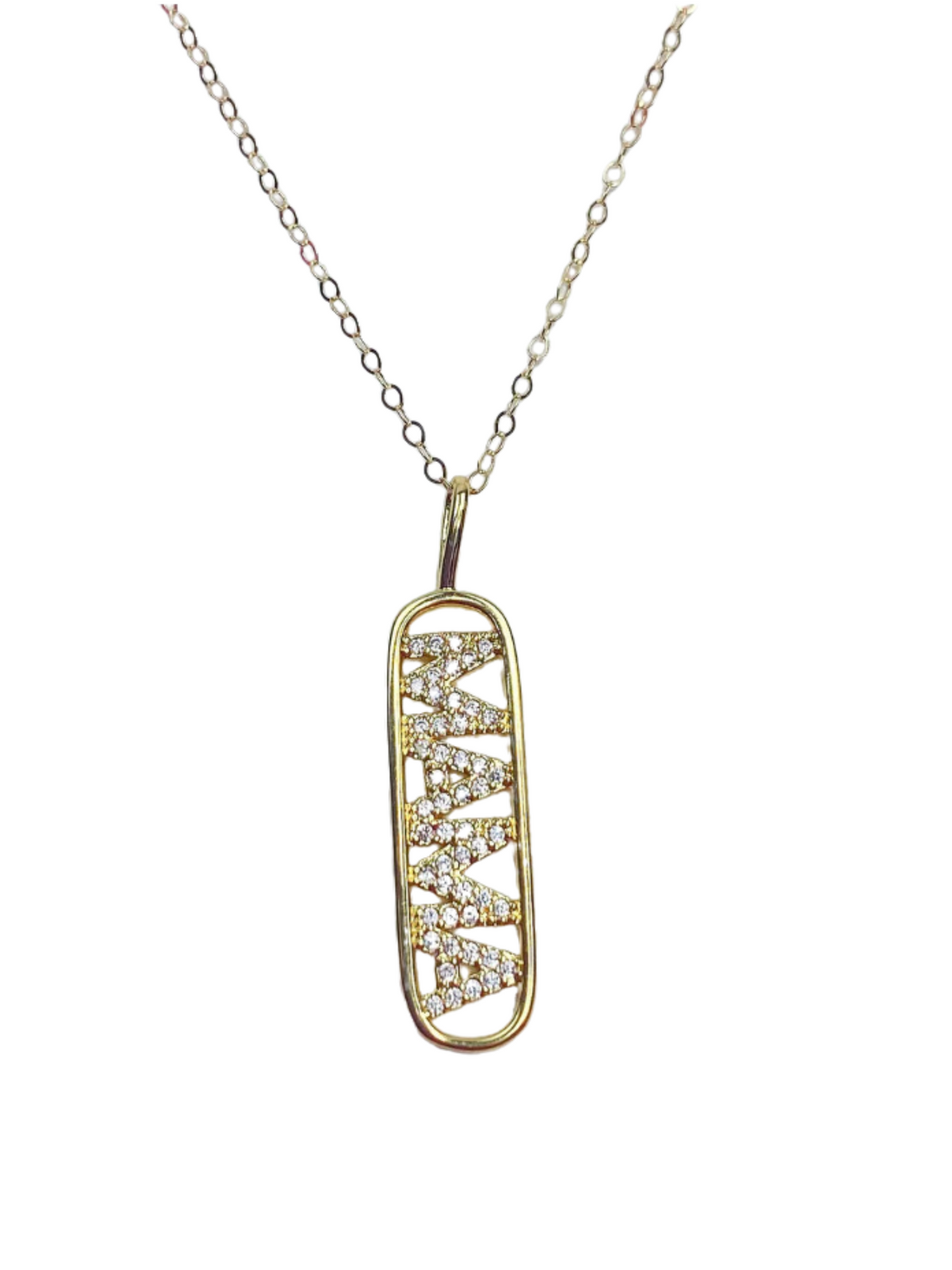 Mama CZ Necklace